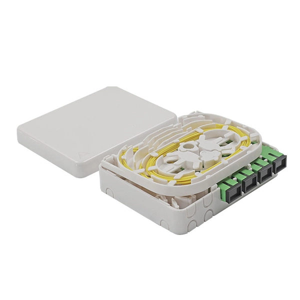 Fiber optic Ethernet switch connection method