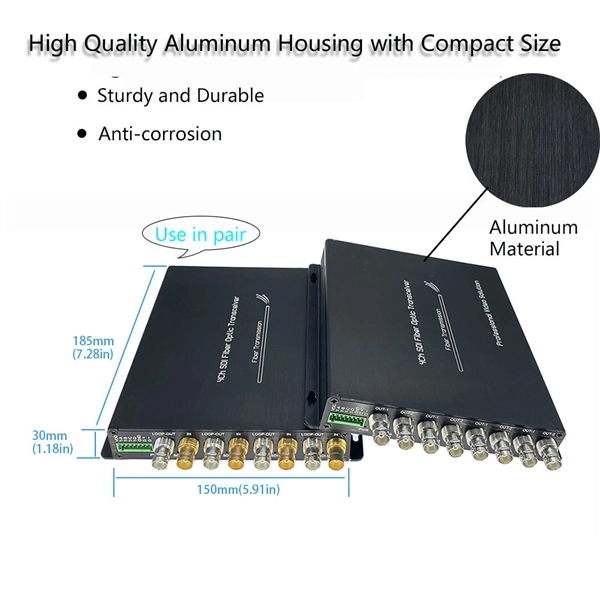 12-port 6-core LC fiber optic patch panel