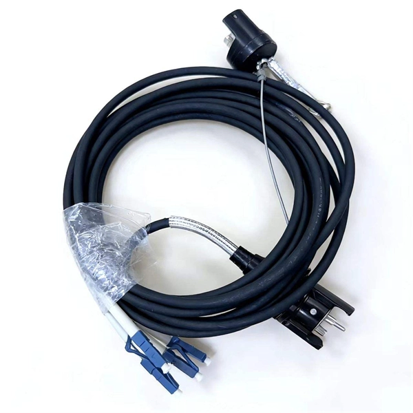 Fiber optic switch fiber optic interface cabling