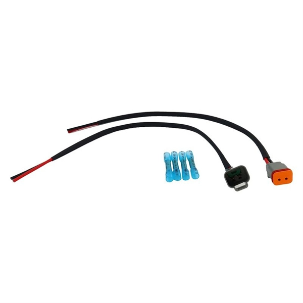 Connect the two routers with fiber optic cables