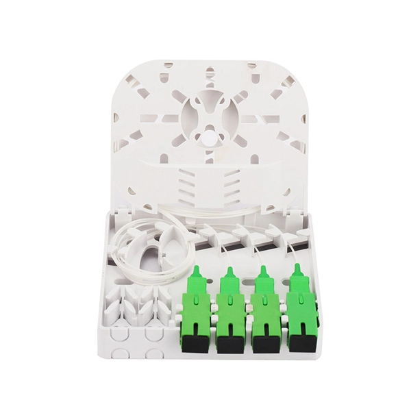 Three-in-one socket panel for network cable and fiber optic cables