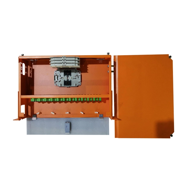 How to install a fiber optic drop cable terminal box