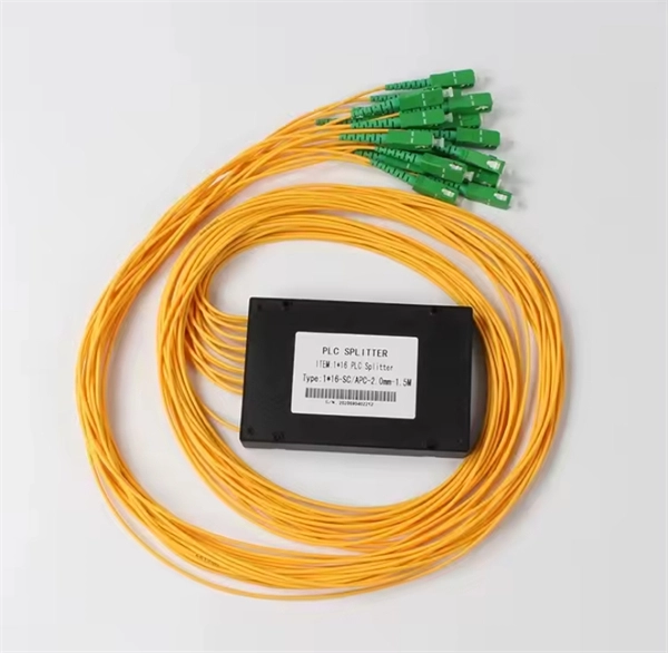 Router after fiber optic internet access