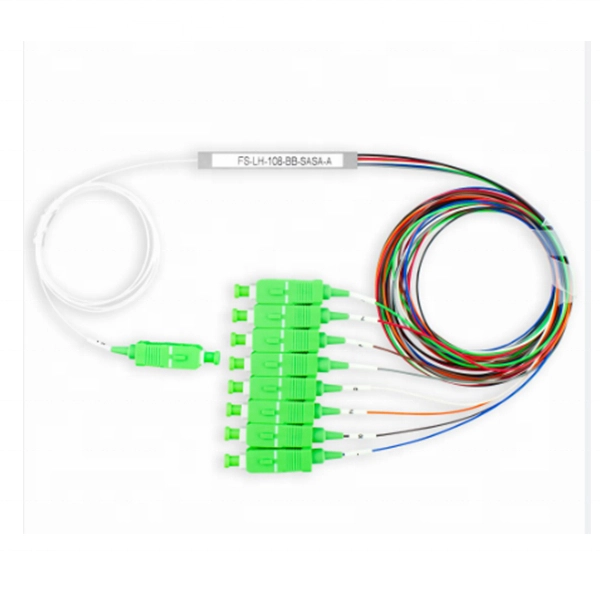Connect the router to the second fiber optic cable