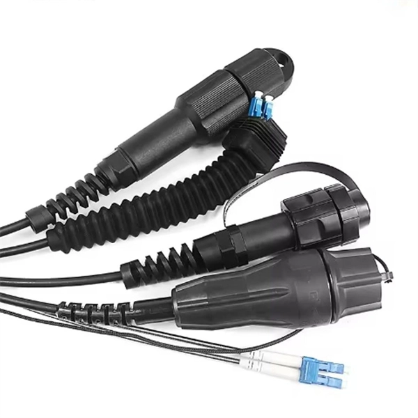 How to connect 6-core outdoor armored optical cables 