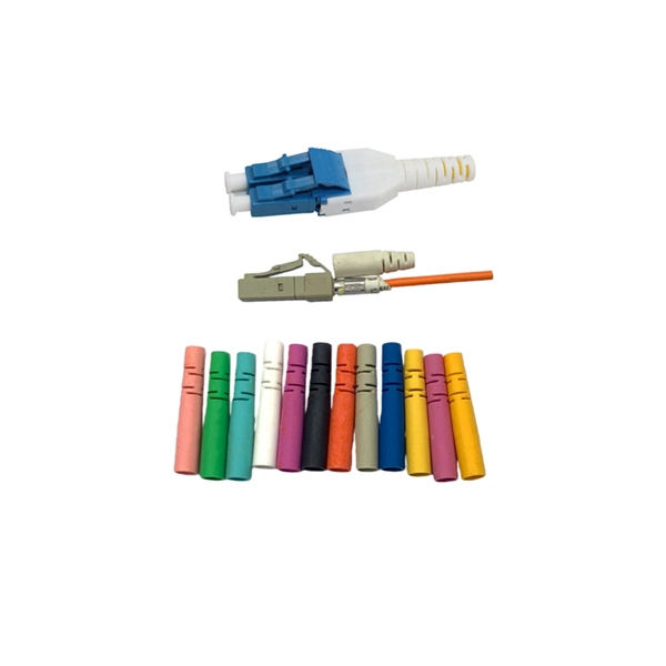 Distinguishing between various fiber optic connectors and routers