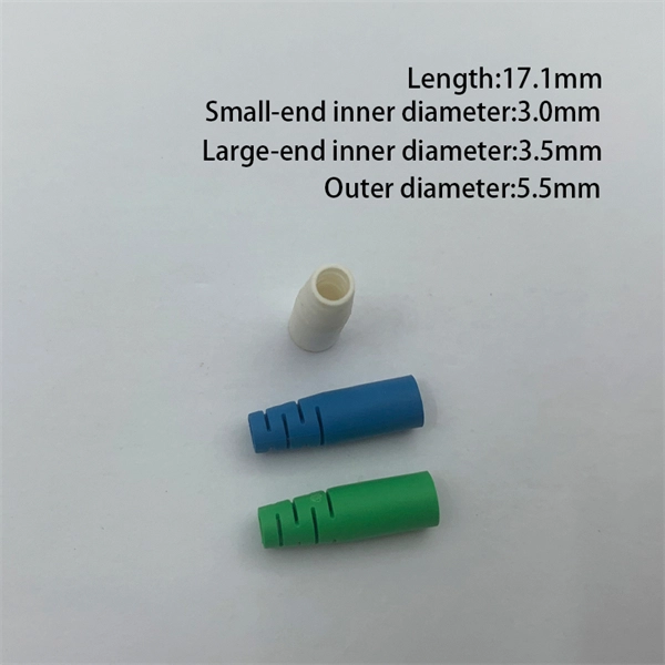 Fiber optic cable on the ground