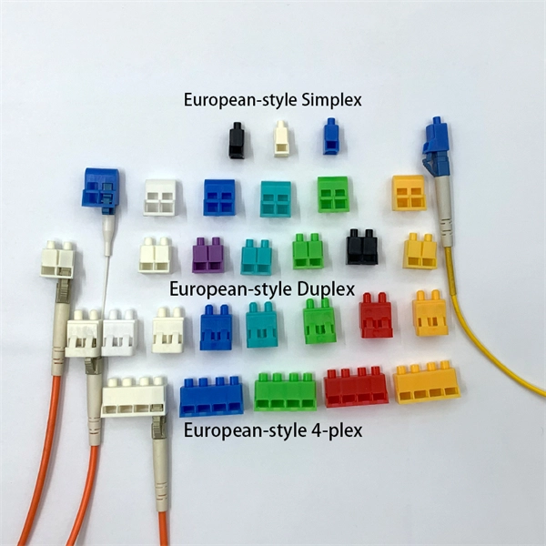 Installation diagram of mesh cable tray with fiber optic channel