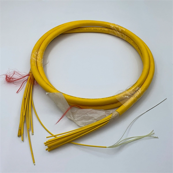 Intelligent debugging of fiber optic cable laying frame for security applications
