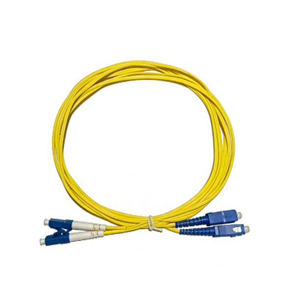 How to connect excess fiber optic cables to a fiber optic patch panel