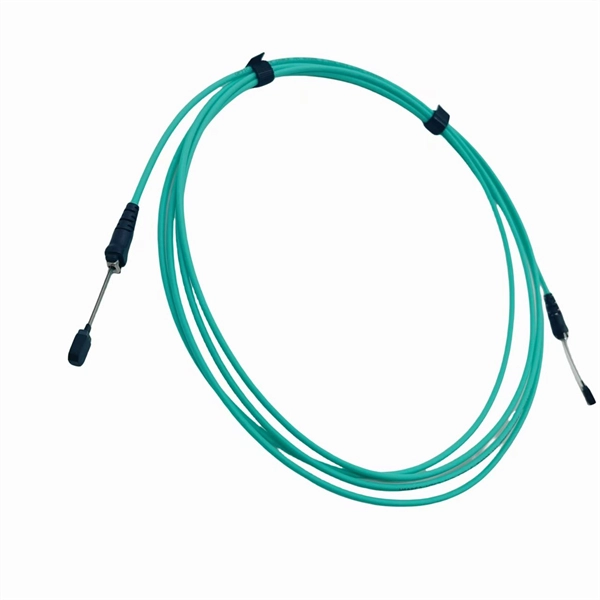 Fiber optic patch cord and fiber optic cable splicing