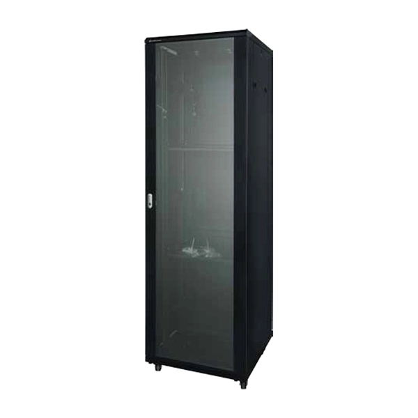 How are the network server racks at large companies