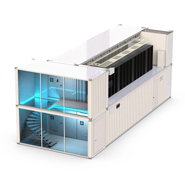 Model of small busbar in computer room