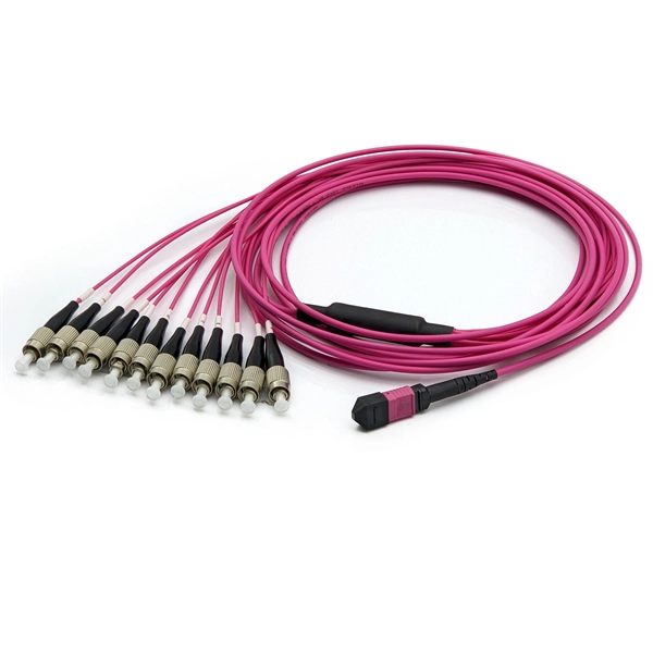 Fiber optic patch cord pigeon installation